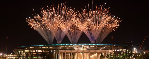 The opening ceremony of the XXIX Summer Olympic Games in Rio de Janeiro. - Sputnik International