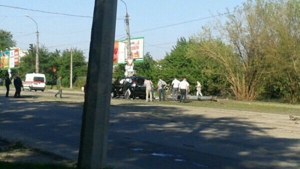 Explosion in Lugansk - Sputnik International