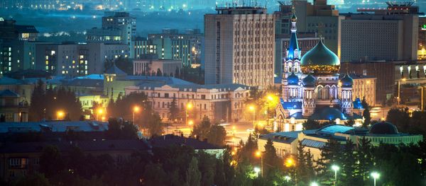 Cathedral Square in Omsk. - Sputnik International