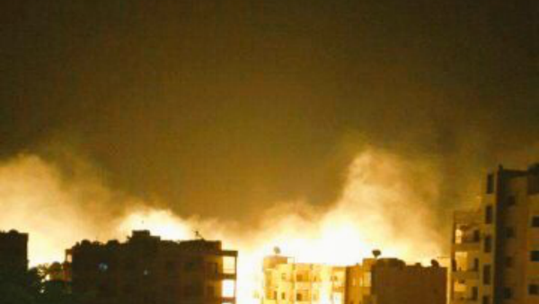 Russia and Syria Strike al-Nusra stronghold of Idlib City on August 7 - Sputnik International
