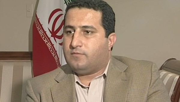 In this image taken from TV purports to show Iranian scientist Shahram Amiri speaking during an interview in the Iranian interests section of the Pakistan embassy in Washington D.C. In this image taken from TV purports to show Iranian scientist Shahram Amiri speaking during an interview in the Iranian interests section of the Pakistan embassy in Washington D.C. - Sputnik International