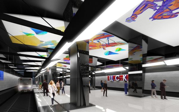 Metro project planning in Moscow Metro project planning in Moscow - Sputnik International