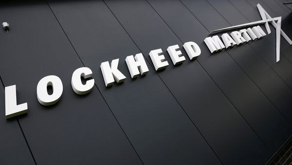 A sign at the new Lockheed Martin Manufacturing Centre of Excellence is seen at the company's headquarters in Ampthill near Bedford, Britain June 9, 2016. - Sputnik International