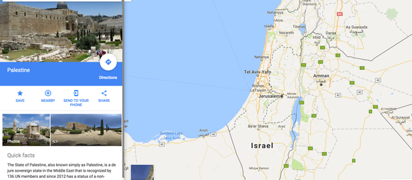 #BoycottGoogle: Backlash After Palestine Wiped From the Map - Sputnik International