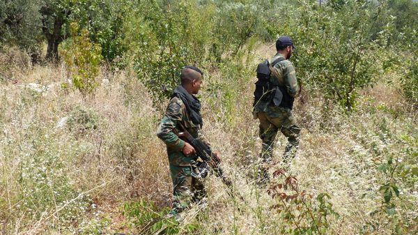 Government forces in the Syrian province of Latakia - Sputnik International