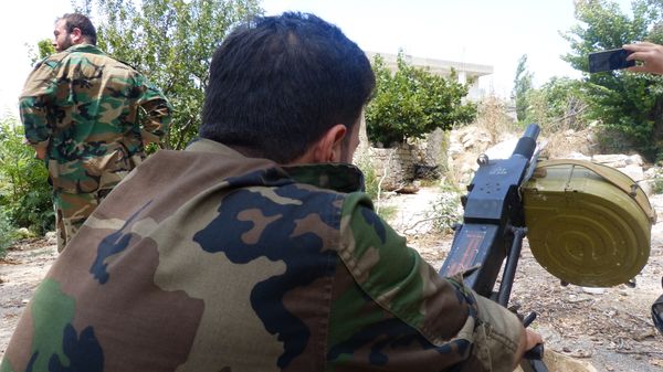 Government forces in the Syrian province of Latakia - Sputnik International