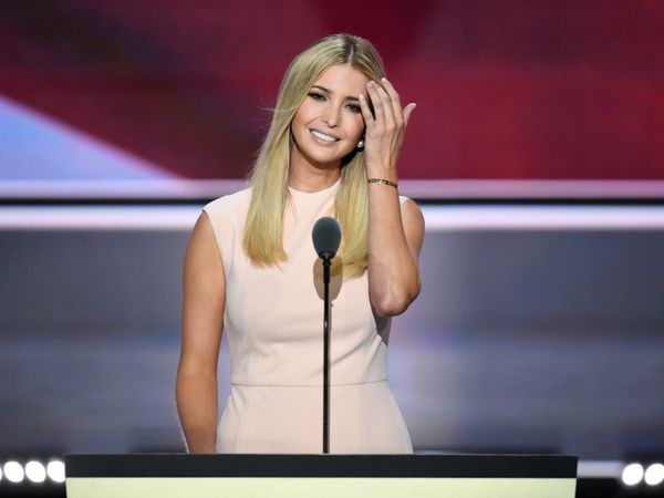 Republican presidential candidate Donald Trump's daughter Ivanka addresses delegates on the final night of the Republican National Convention, 2016 - Sputnik International