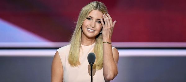 Republican presidential candidate Donald Trump's daughter Ivanka addresses delegates on the final night of the Republican National Convention, 2016 Republican presidential candidate Donald Trump's daughter Ivanka addresses delegates on the final night of the Republican National Convention, 2016 - Sputnik International