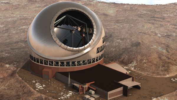 Computer rendering of the Thirty Meter Telescope - Sputnik International