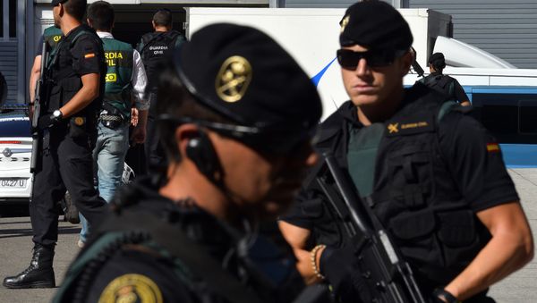 Spanish civil guards. (File) - Sputnik International