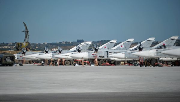 Russian military aviation at Khmeimim airbase in Syria - Sputnik International
