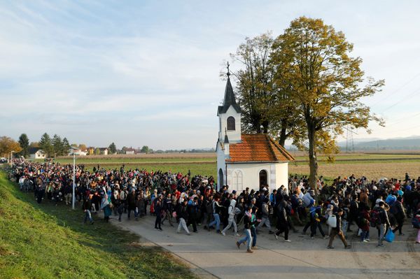 Balkan Route One Year On: ‘Miraculous Escape’ of Refugees (PHOTOS) - Sputnik International