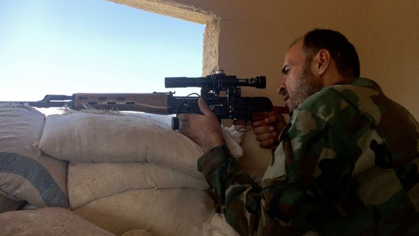 Syrian army. Aleppo - Sputnik International