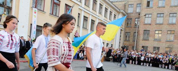 School year begins in Ukraine School year begins in Ukraine - Sputnik International