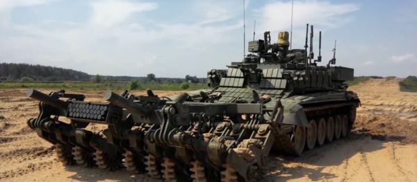 The Russian Defense Ministry has disclosed information about the army's advanced new demining robot Prokhod-1, according to the newspaper Rossiyskaya Gazeta The Russian Defense Ministry has disclosed information about the army's advanced new demining robot Prokhod-1, according to the newspaper Rossiyskaya Gazeta - Sputnik International