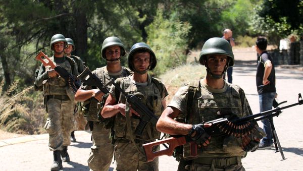 Turkish soldiers search for missing military personnel suspected of being involved in the coup (File) Turkish soldiers search for missing military personnel suspected of being involved in the coup (File) - Sputnik International