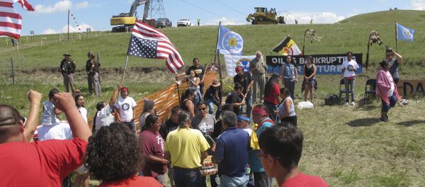 Lakota Activists and Supporters Protest Construction of the Dakota Access Pipeline in North Dakota Lakota Activists and Supporters Protest Construction of the Dakota Access Pipeline in North Dakota - Sputnik International