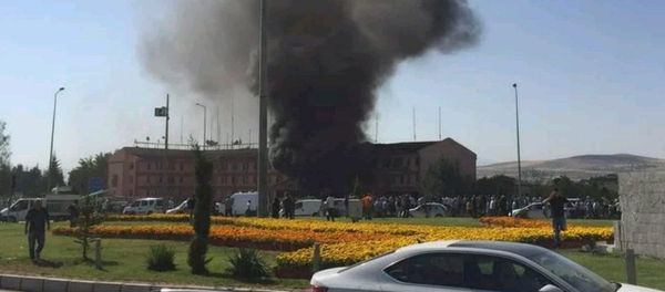 Huge Blast Heard Near Police Station in Eastern Turkey - Sputnik International