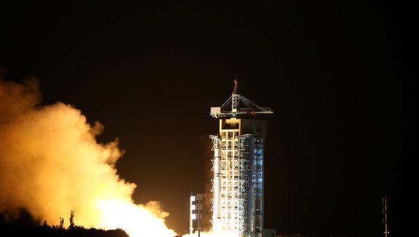 World's first quantum satellite is launched in Jiuquan, Gansu Province, China - Sputnik International