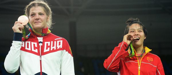 Olympics 2016. Wrestling. Women. Second day Olympics 2016. Wrestling. Women. Second day - Sputnik International