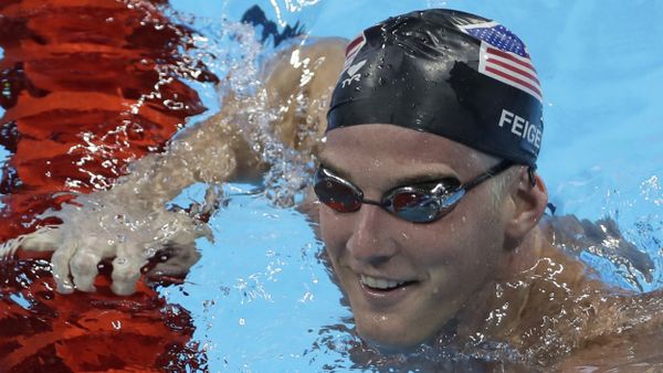 United States James Feigen smiles during a swimming training session prior to the 2016 Summer Olympics in Rio de Janeiro, Brazil - Sputnik International
