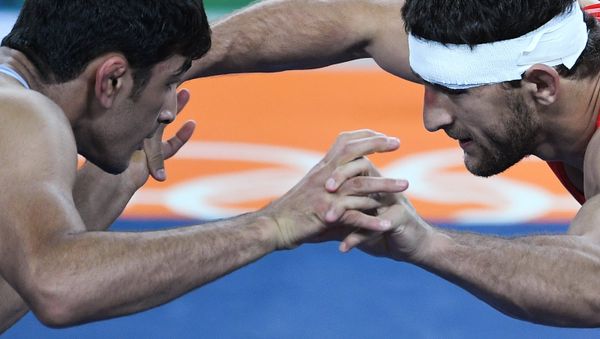 Olympics 2016. Wrestling. Men. First day - Sputnik International