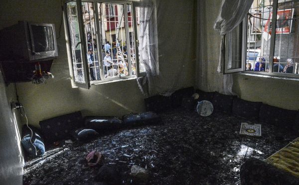 A picture taken in Gaziantep in southeastern Turkey near the Syrian border on August 21, 2016 shows debris in the explosion scene following a late night attack on a wedding party that left at least 30 dead A picture taken in Gaziantep in southeastern Turkey near the Syrian border on August 21, 2016 shows debris in the explosion scene following a late night attack on a wedding party that left at least 30 dead - Sputnik International