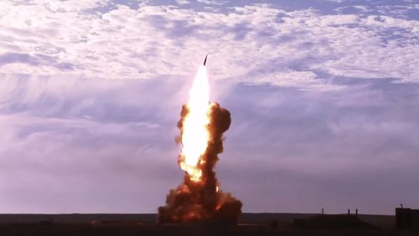 A Russian anti-ballistic missile test﻿ - Sputnik International