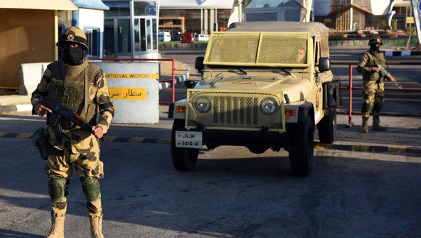 Egyptian army special forces man a temporary checkpoint (File) - Sputnik International