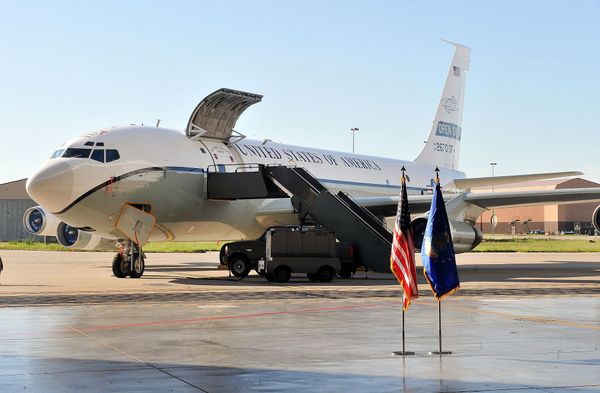 A Boeing OC-135B Open Skies aircraft  - Sputnik International