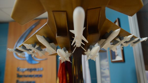 The model of a missile developed by the Tactical Missiles Corporation in Korolyov, the Moscow Region - Sputnik International