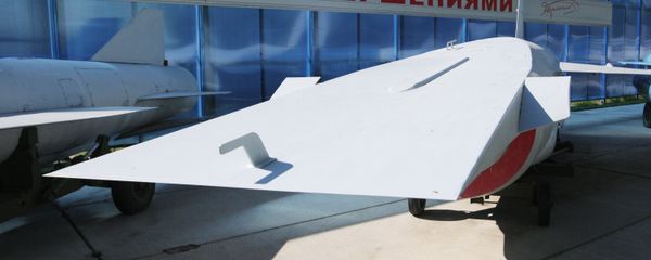 A hypersonic missile design displayed at an exhibition staged by the Raduga Design Bureau A hypersonic missile design displayed at an exhibition staged by the Raduga Design Bureau - Sputnik International