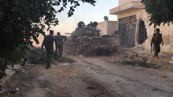 Syrian army troops. File photo - Sputnik International