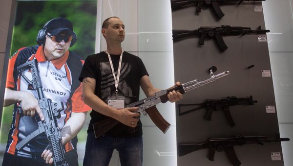 Concern Kalashnikov opens its store at Sheremetevo Airport Concern Kalashnikov opens its store at Sheremetevo Airport - Sputnik International