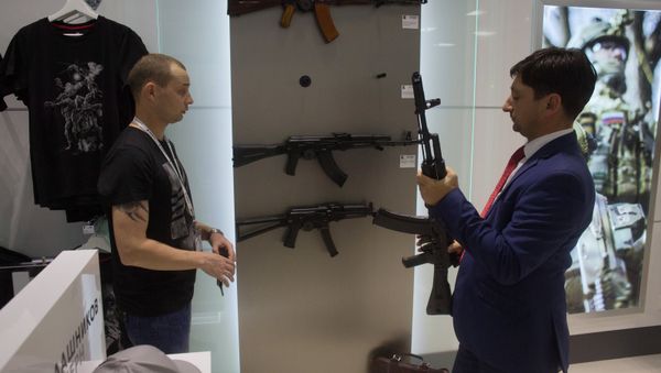 Concern Kalashnikov opens its store at Sheremetevo Airport - Sputnik International