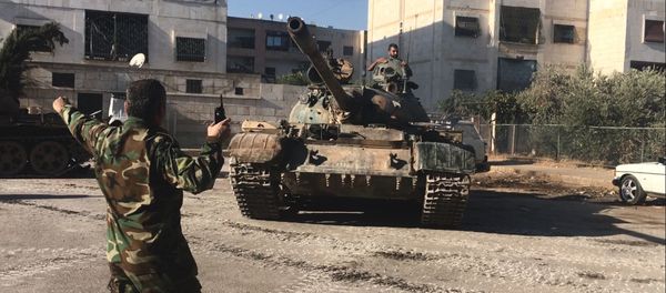 Syrian army's assault on southwest Aleppo - Sputnik International