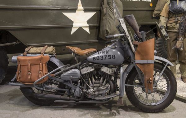 1943 Harley Davidson WLA 1943 Harley Davidson WLA - Sputnik International
