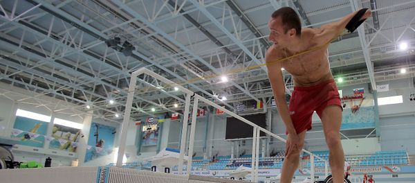 Russian Paralympic swimming team during training session Russian Paralympic swimming team during training session - Sputnik International