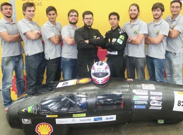 Employees of Parana Technological University in Brazil designed a vehicle prototype that can cover a distance of more than 300 kilometers with just one liter of ethanol. Employees of Parana Technological University in Brazil designed a vehicle prototype that can cover a distance of more than 300 kilometers with just one liter of ethanol. - Sputnik International