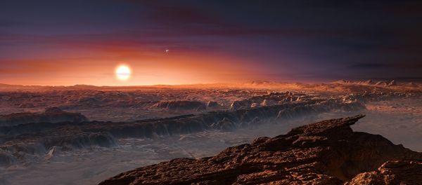 An Artist's Rendering Of The Planet Orbiting Proxima Centrauri An Artist's Rendering Of The Planet Orbiting Proxima Centrauri - Sputnik International