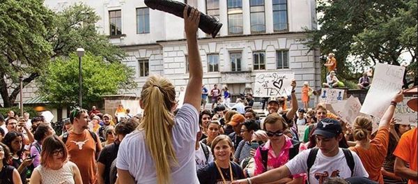 University of Texas School Year Begins with ‘Open Carry’ Dildos University of Texas School Year Begins with ‘Open Carry’ Dildos - Sputnik International