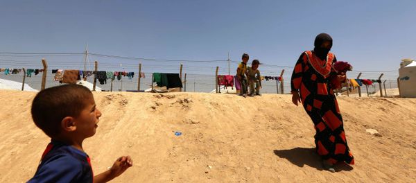 Camp in Makhmur Camp in Makhmur - Sputnik International