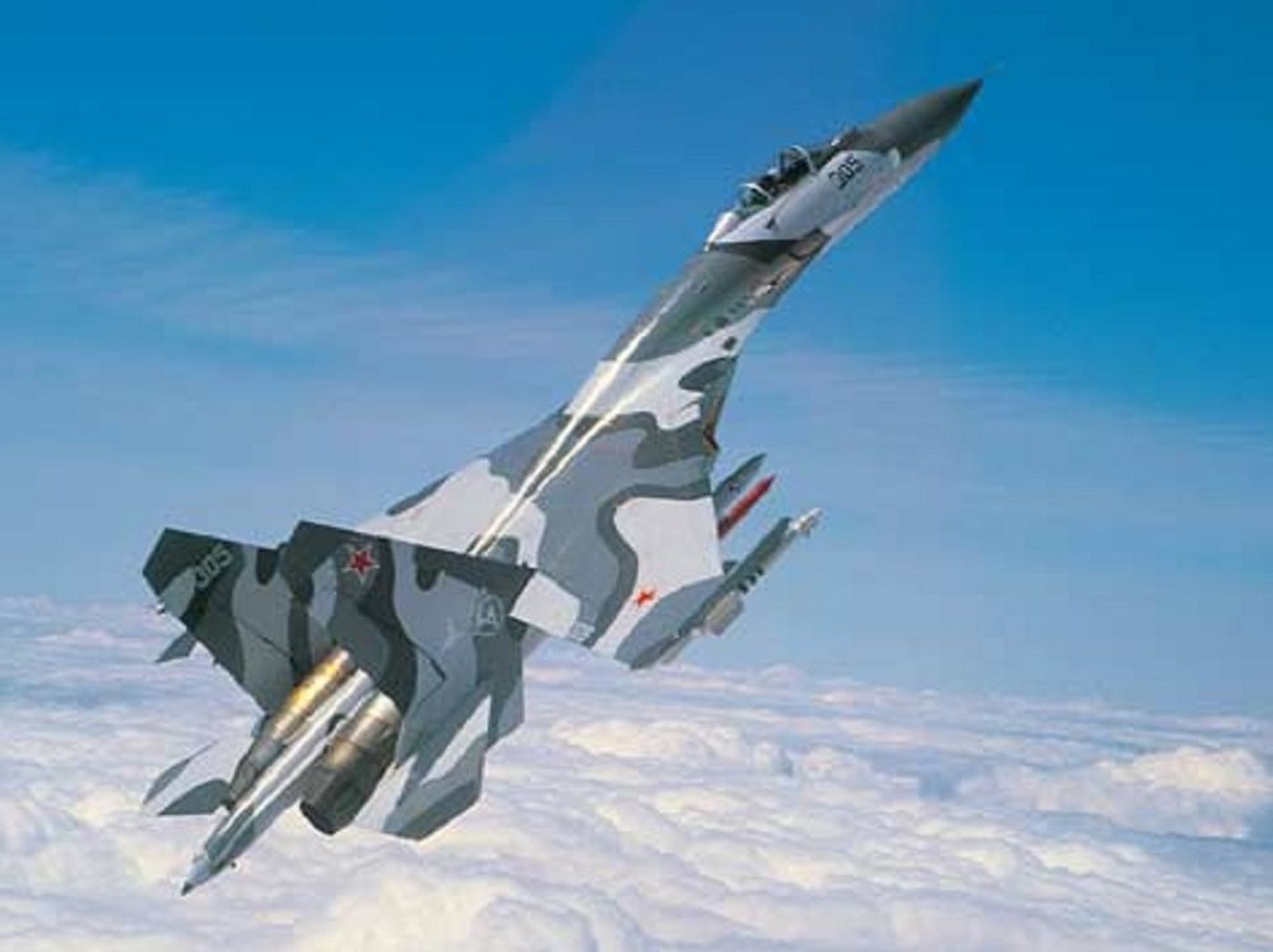 Twin-engine supermaneuverable fighter aircraft Sukhoi Su-27SK - Sputnik International, 1920, 19.12.2022