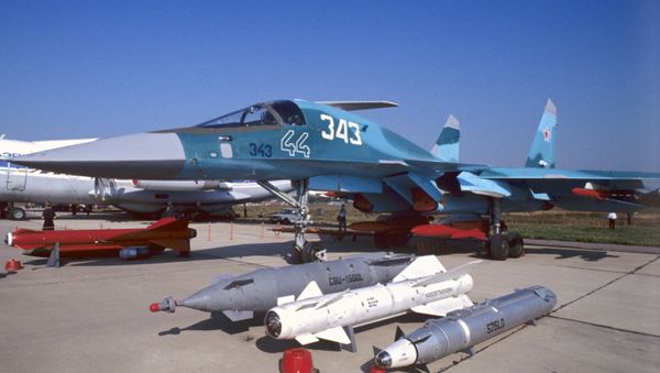 Two-seat fighter-bomber Su-32 - Sputnik International