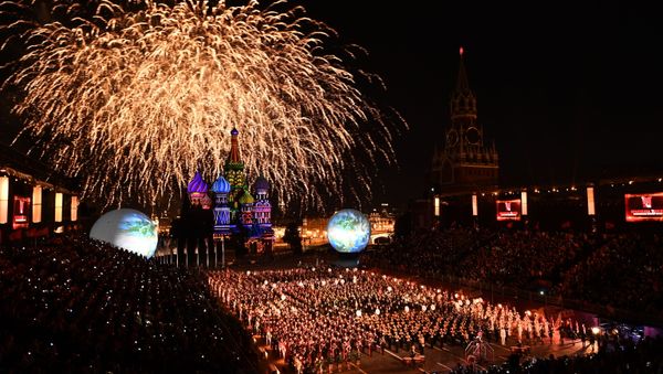 Opening Ceremony of the International Military Music Fest 'Spasskaya Tower-2016' - Sputnik International