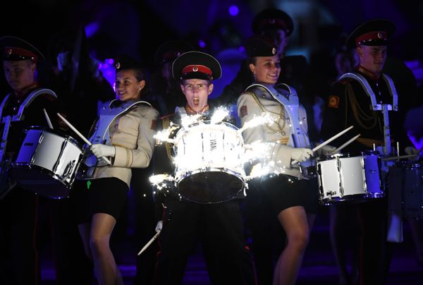 Opening Ceremony of the International Military Music Fest 'Spasskaya Tower-2016' - Sputnik International