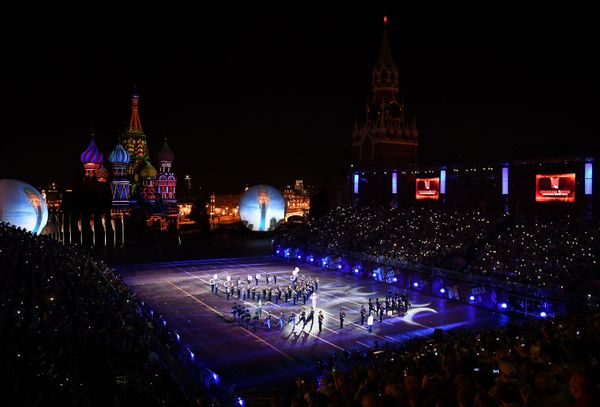 Opening Ceremony of the International Military Music Fest 'Spasskaya Tower-2016' - Sputnik International