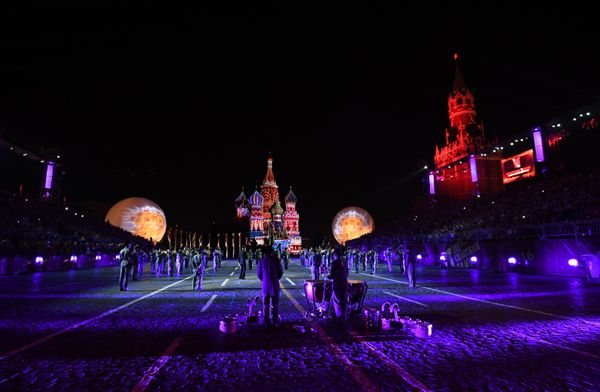 Opening Ceremony of the International Military Music Fest 'Spasskaya Tower-2016' - Sputnik International