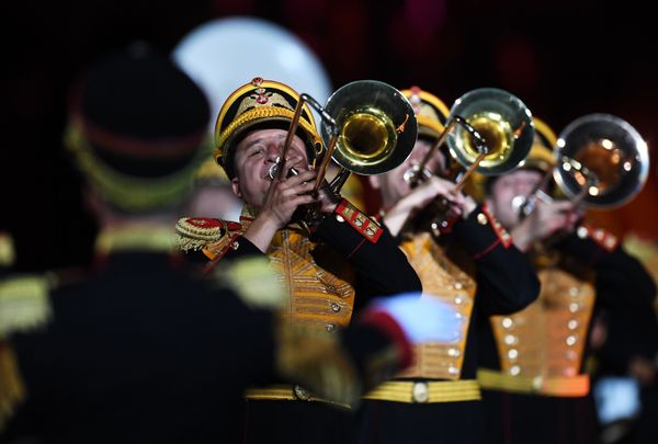 Opening Ceremony of the International Military Music Fest 'Spasskaya Tower-2016' - Sputnik International