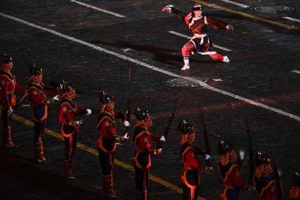 Opening Ceremony of the International Military Music Fest 'Spasskaya Tower-2016' - Sputnik International